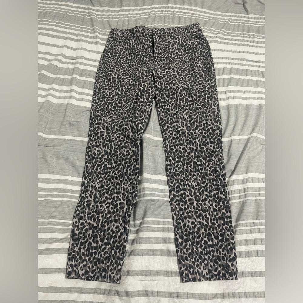 Old Navy Print Pixie Ankle Pants, High Rise, Size 4